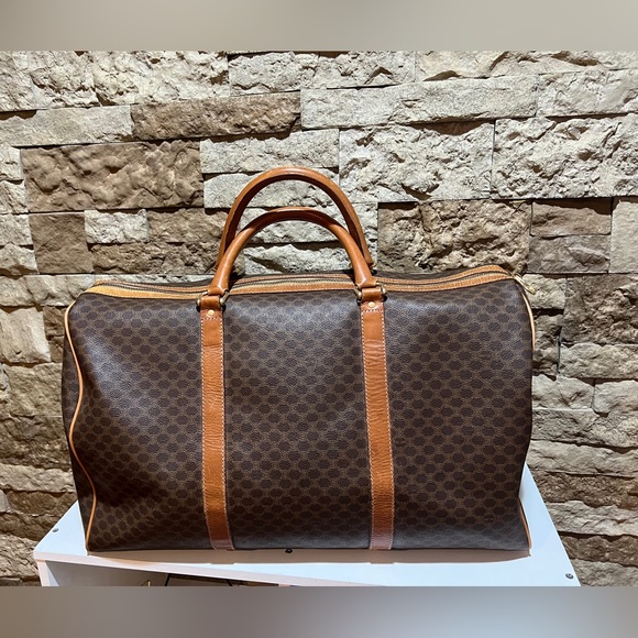 Authenticated CÉLINE Celine Macadam Pattern Hand Bag - Women like NEW! 🧡 - Picture 2 of 5